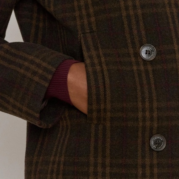 Ralph Lauren Women's Short Wool Coat - Picture 3 of 4